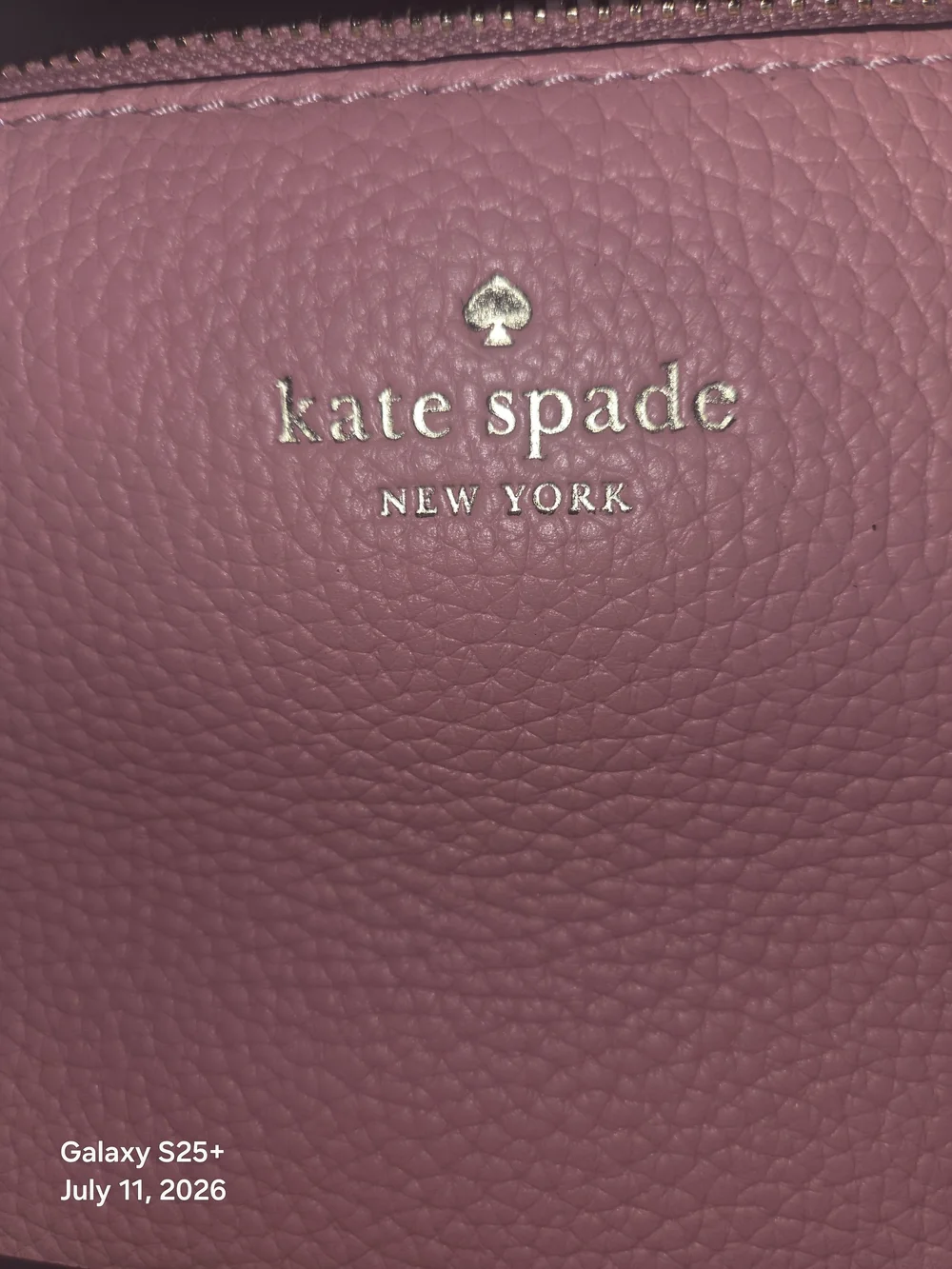 kate spade New York Pink Leather Crossbody Bag